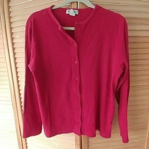 Eddie Bauer - red thermal top